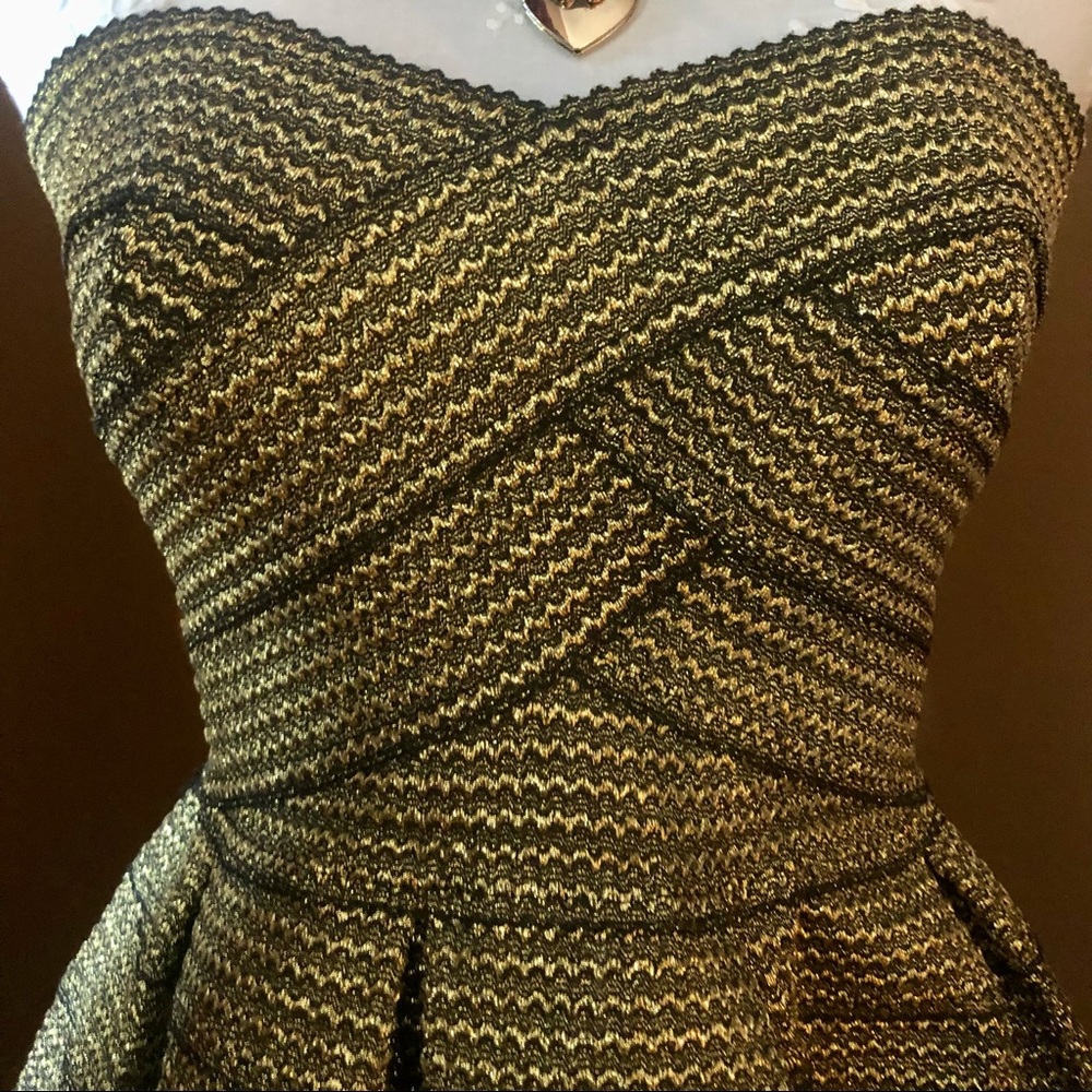 Strapless Mini Dress